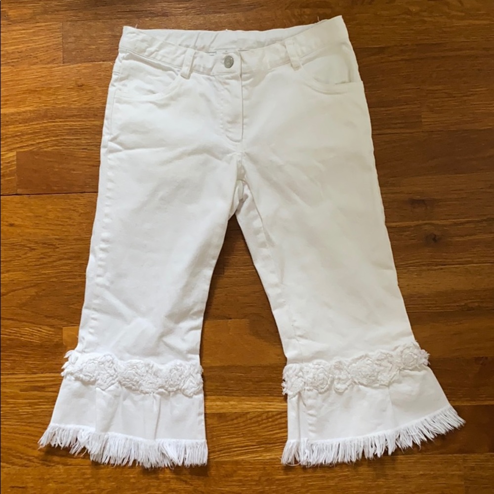 White Charabia Girl jeans (size 8/10)